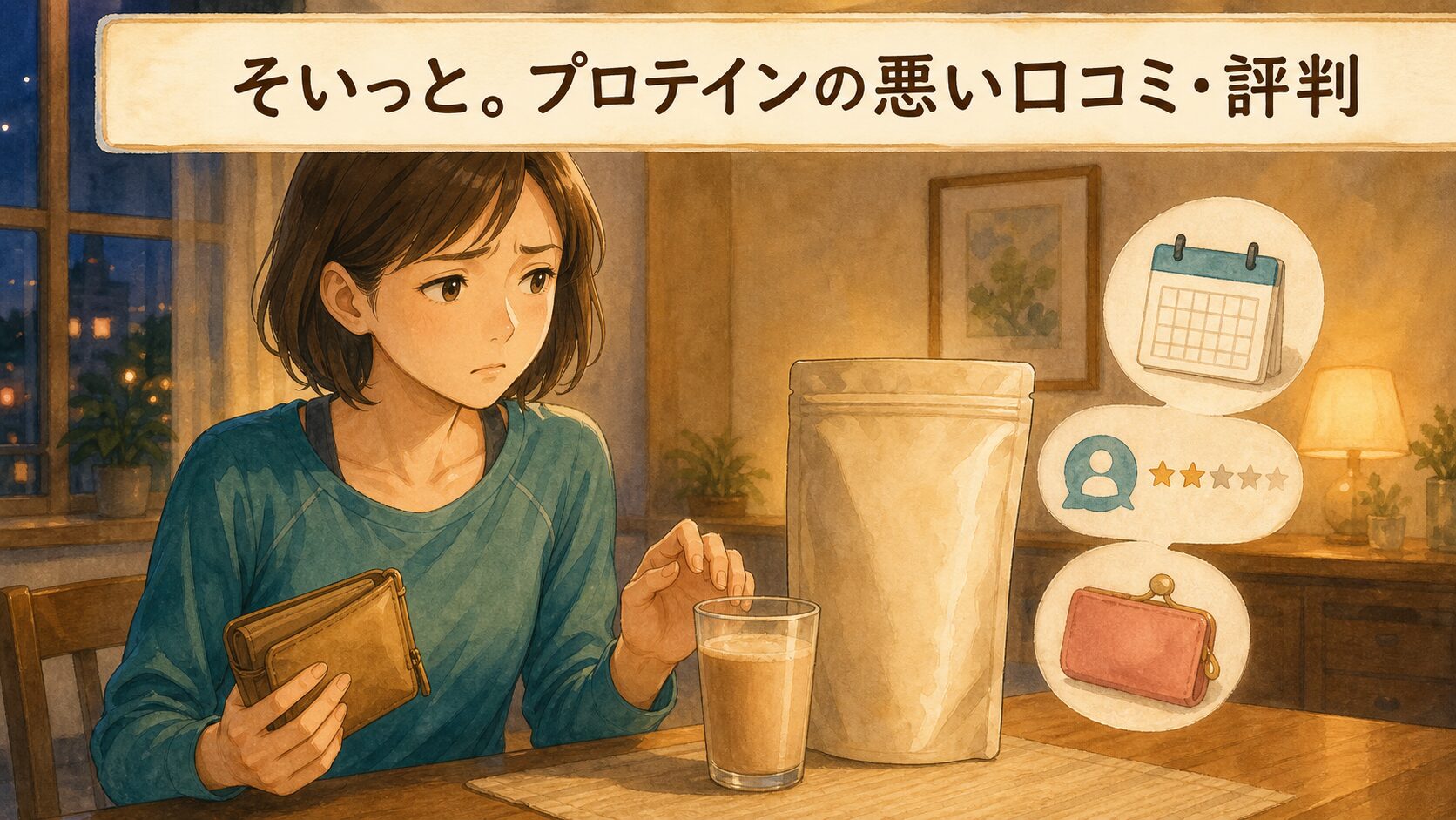 そいっと。プロテインの悪い口コミ・評判