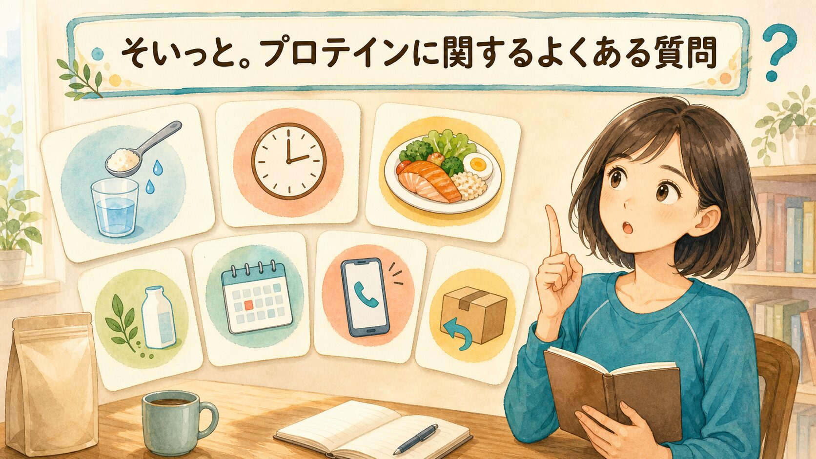 そいっと。プロテインに関するよくある質問