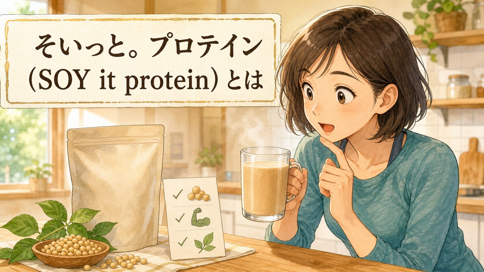 そいっと。プロテイン(SOY it protein)とは