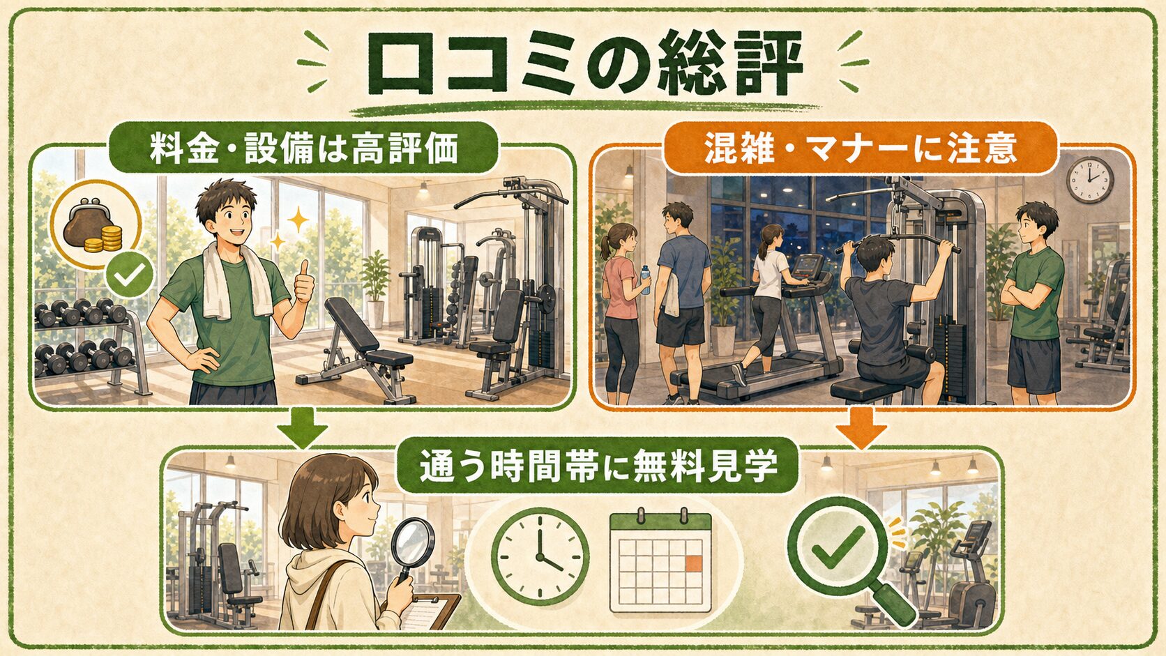ECOFIT24今池店の口コミ総評