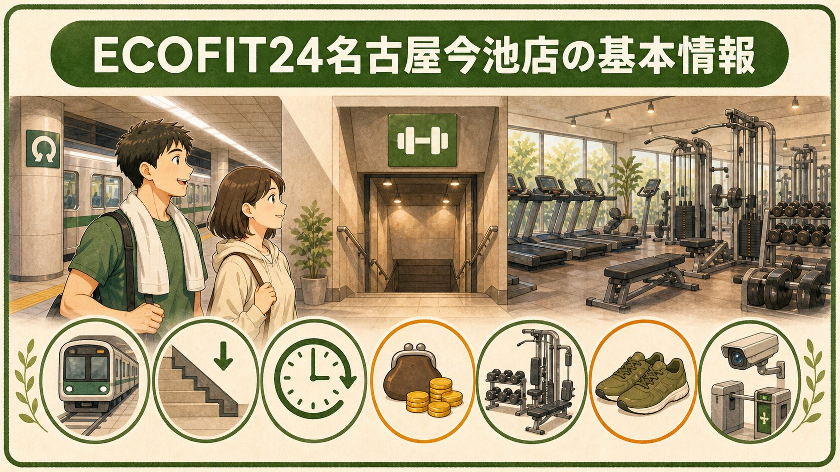ECOFIT24名古屋今池店の基本情報
