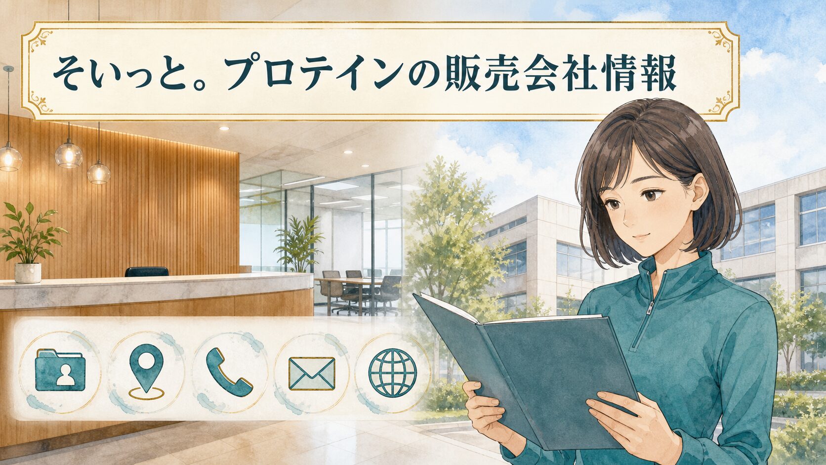 そいっと。プロテインの販売会社情報