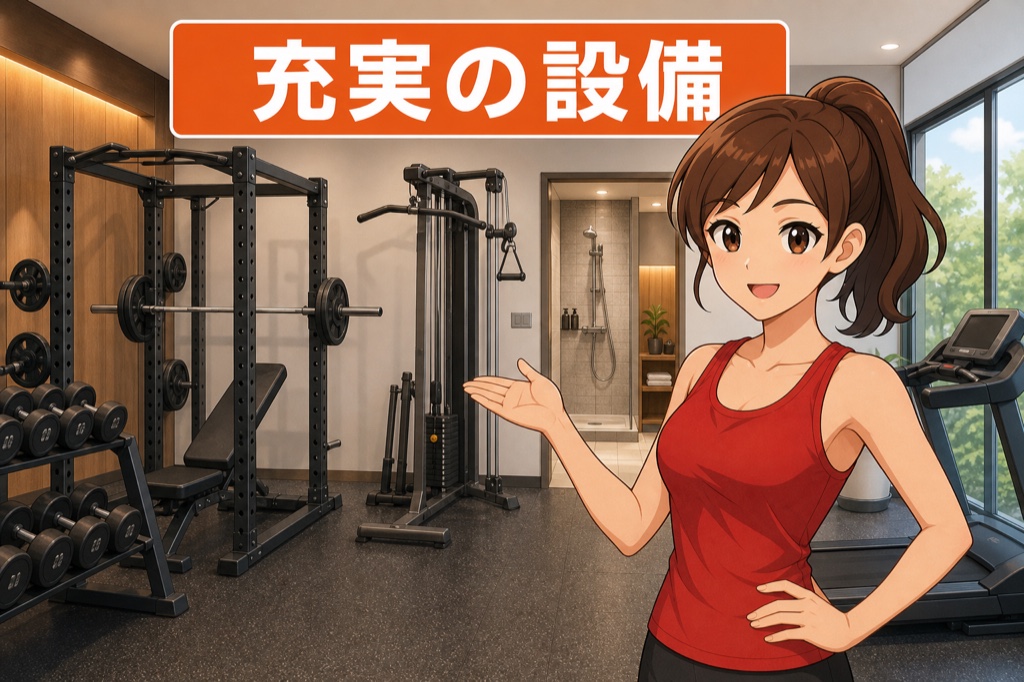 FiT24札幌厚別東店の設備