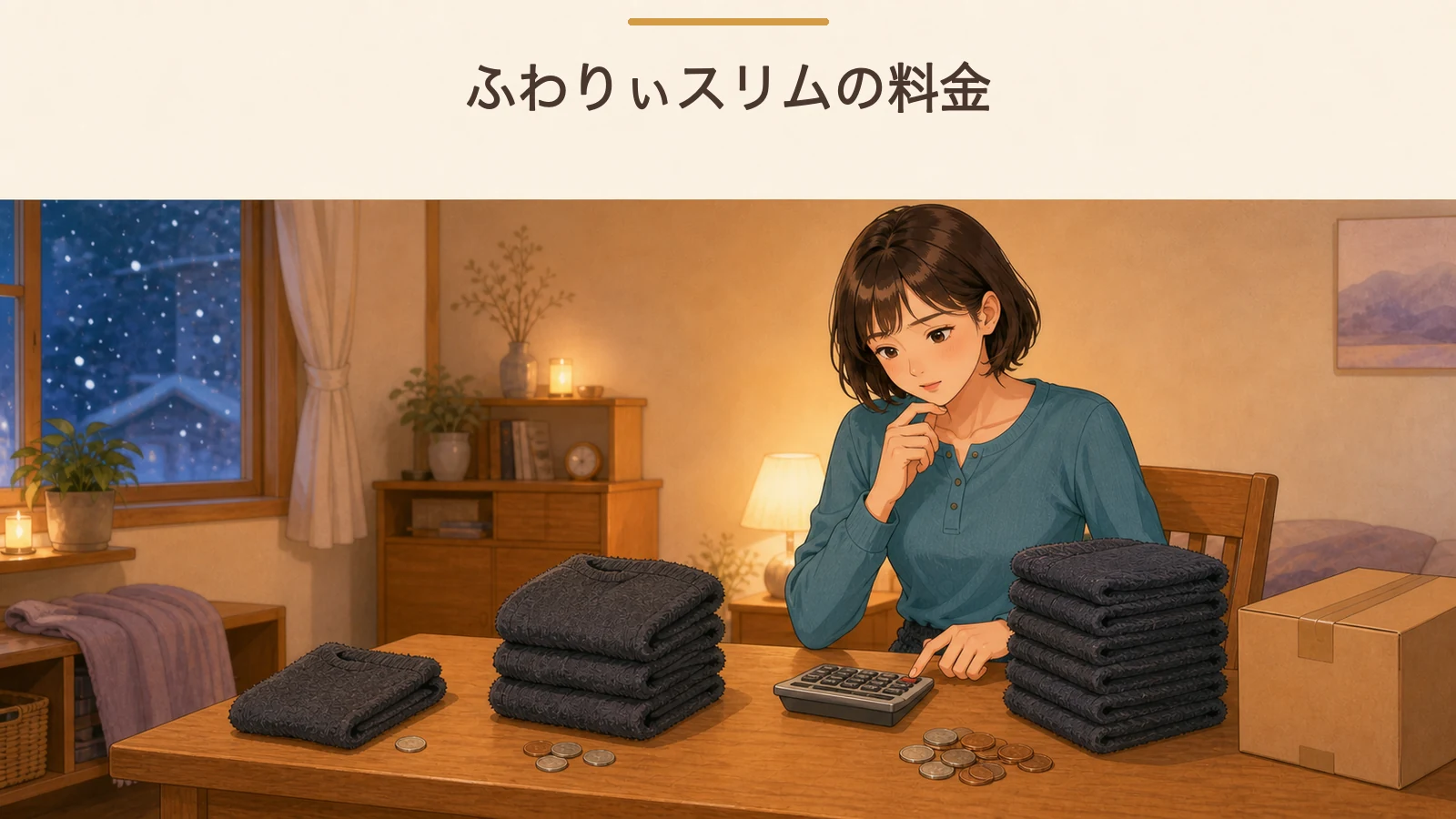 ふわりぃスリムの料金