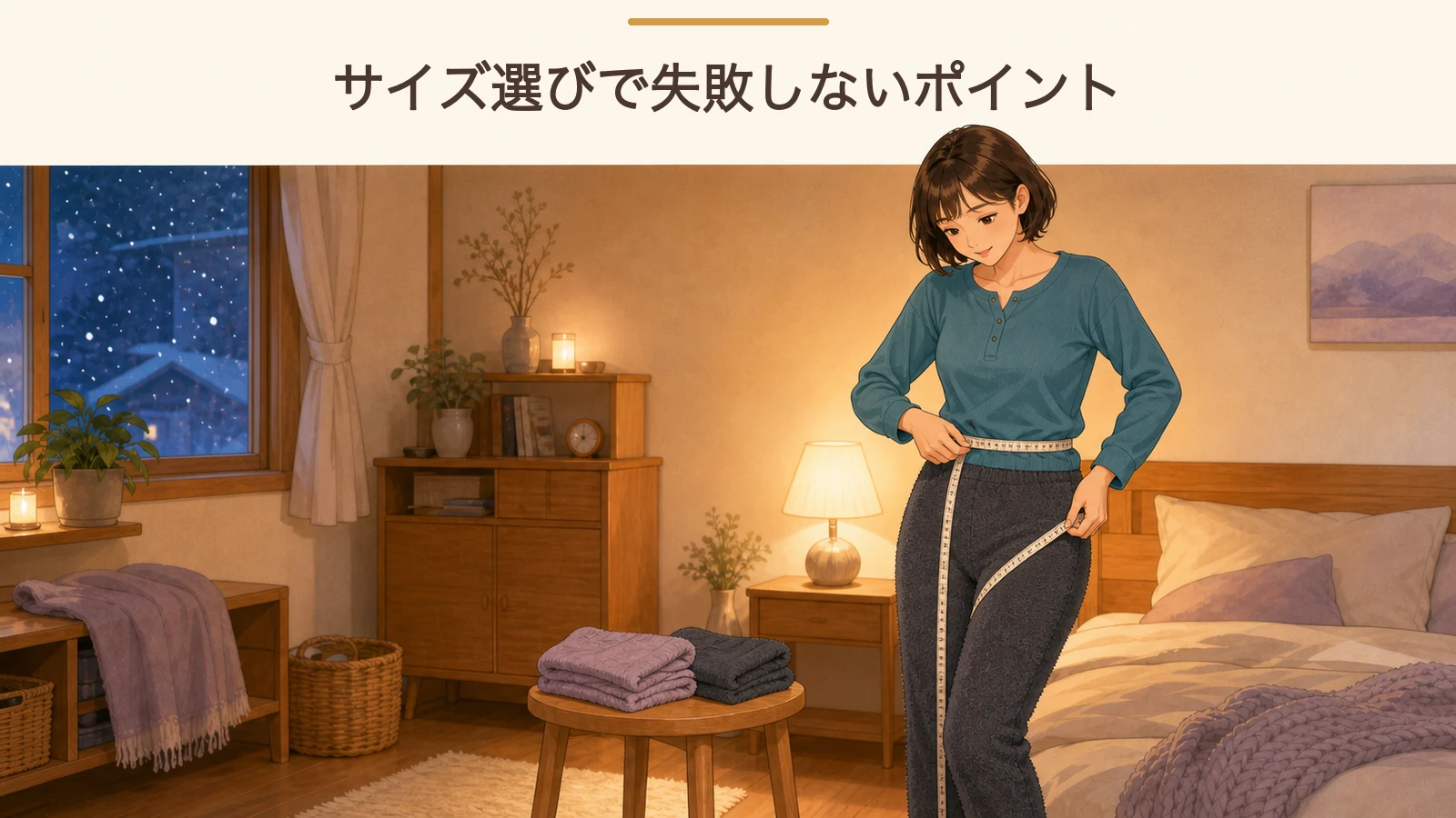 サイズ選びで失敗しないポイント