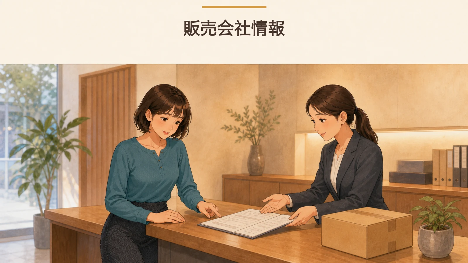 販売会社情報