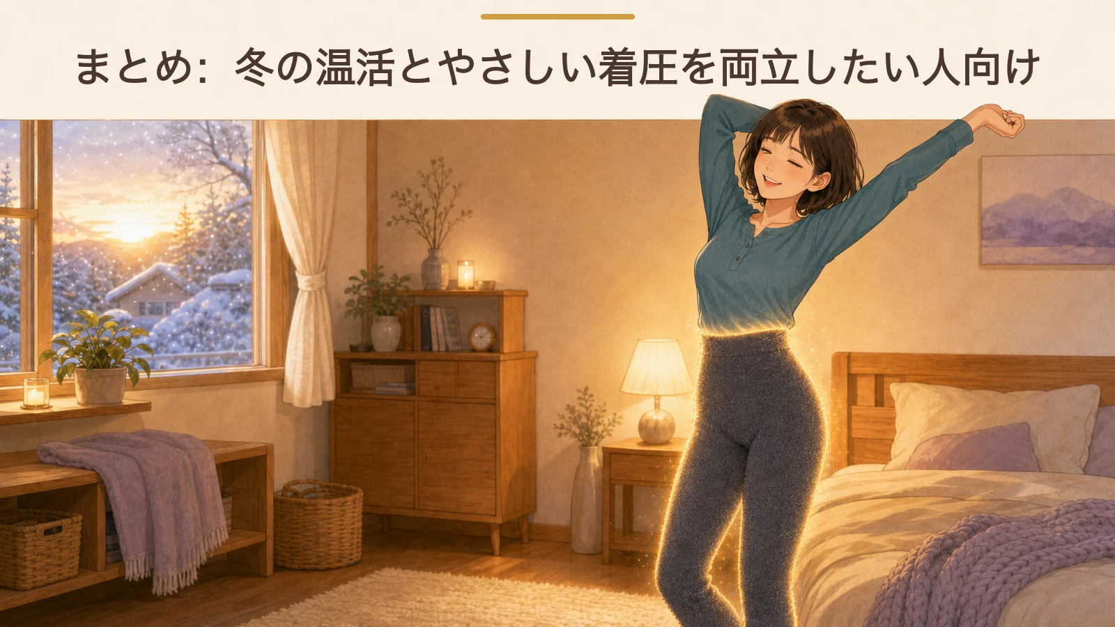 まとめ：冬の温活とやさしい着圧を両立したい人向け