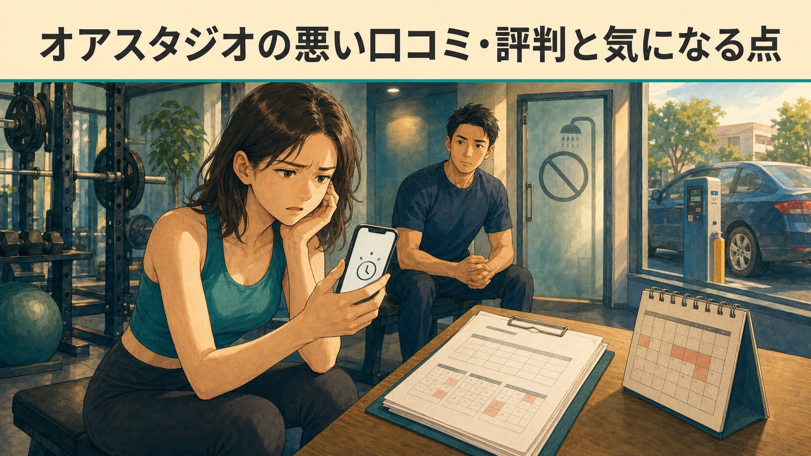 オアスタジオの悪い口コミ・評判と気になる点