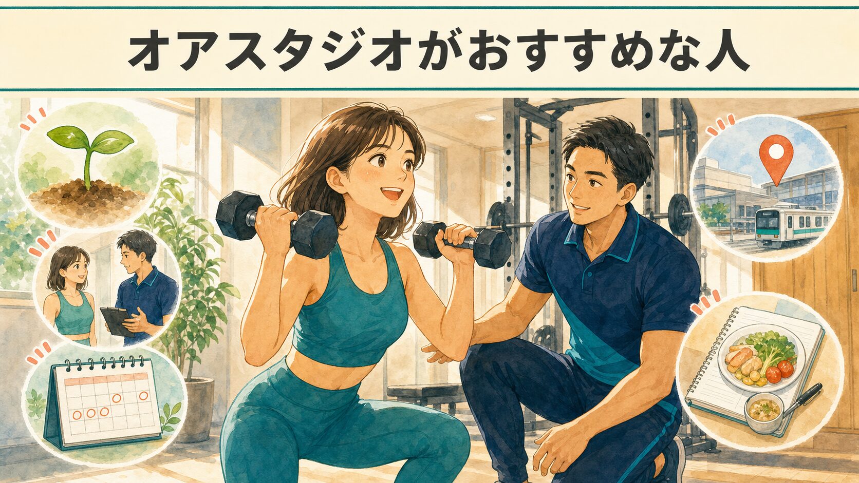 オアスタジオがおすすめな人