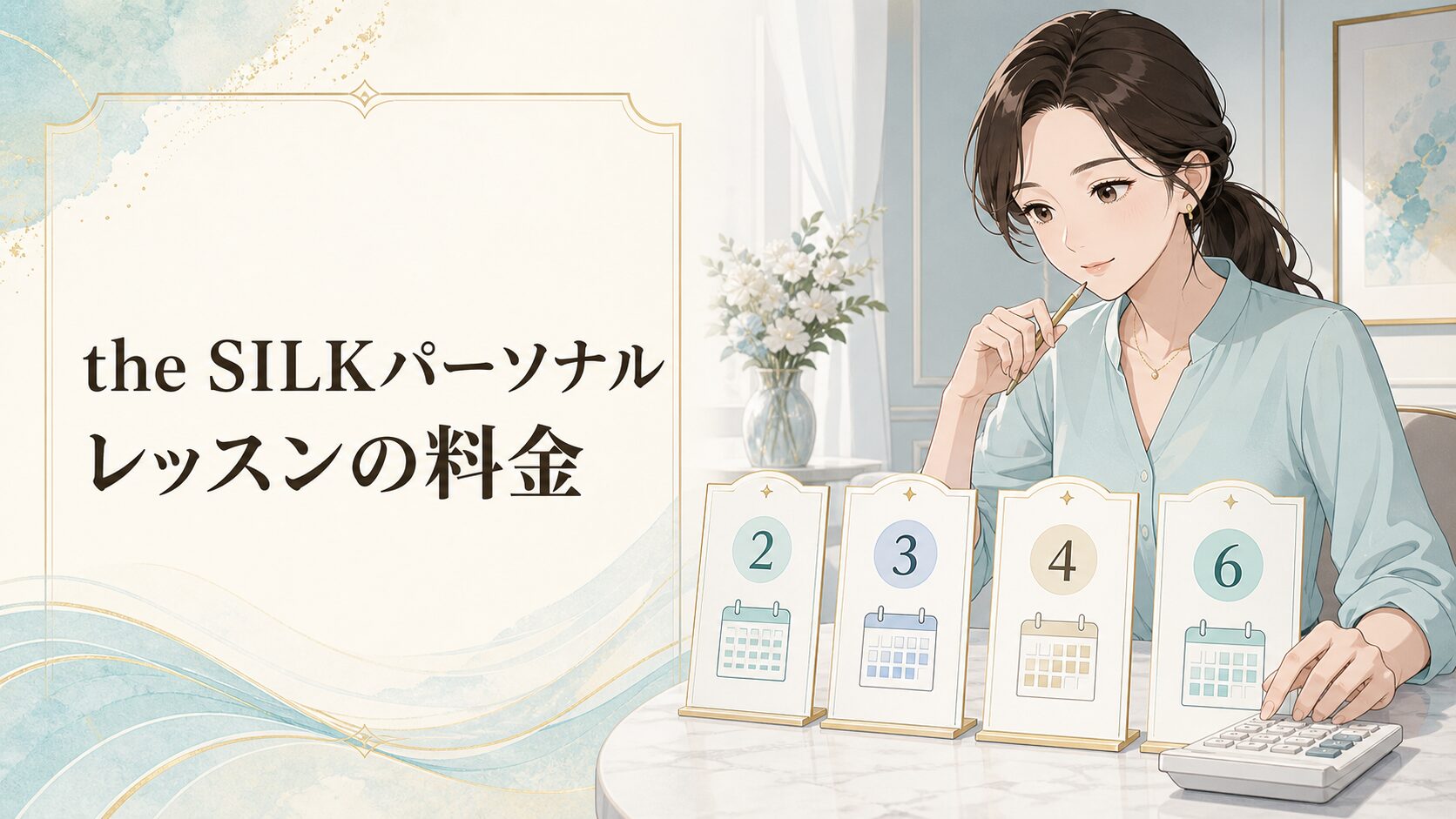 the SILKパーソナルレッスンの料金