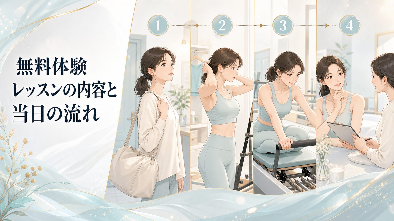 無料体験レッスンの内容と当日の流れ