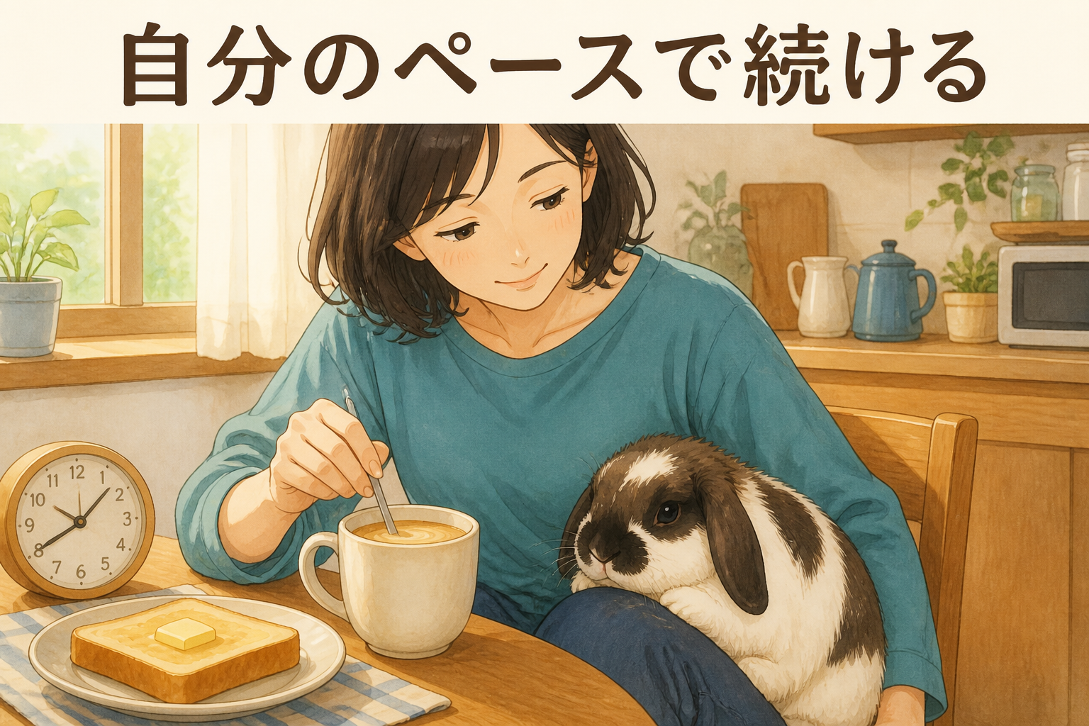 そいっと。プロテインの飲み方