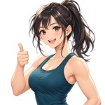筋トレ女子