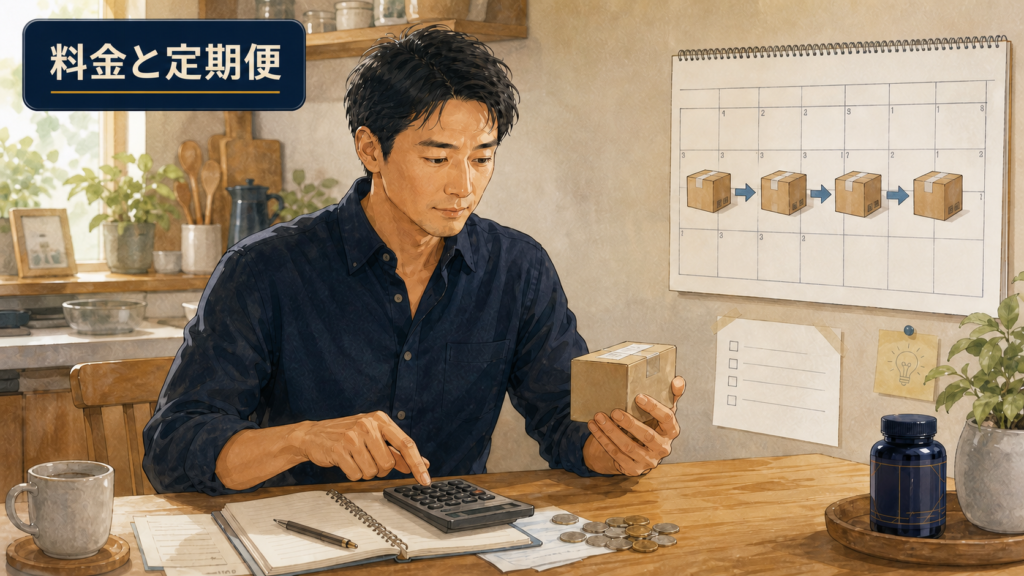 料金と定期便｜初回だけで決めない