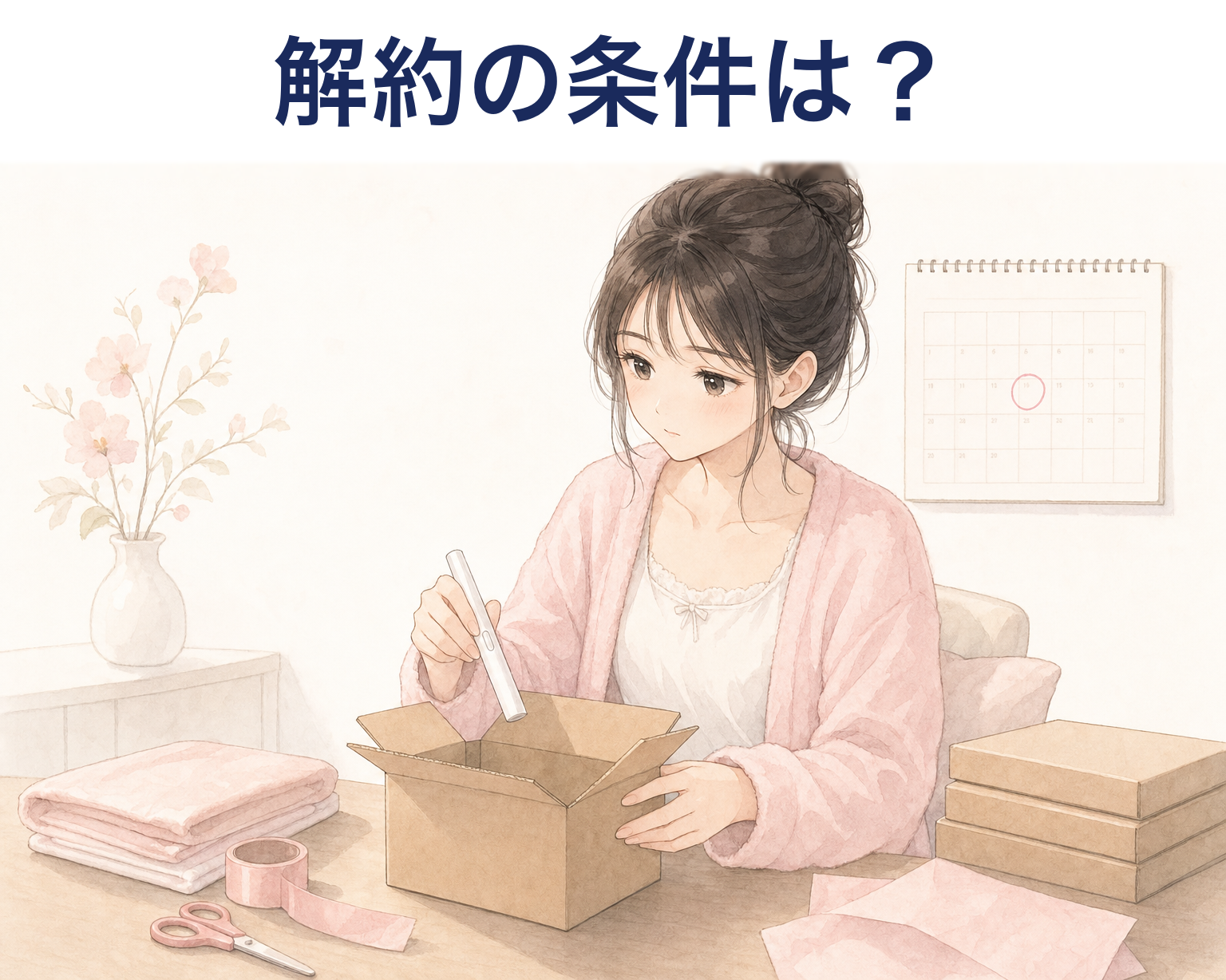 サクラハグのLEDライトを返送するイメージ