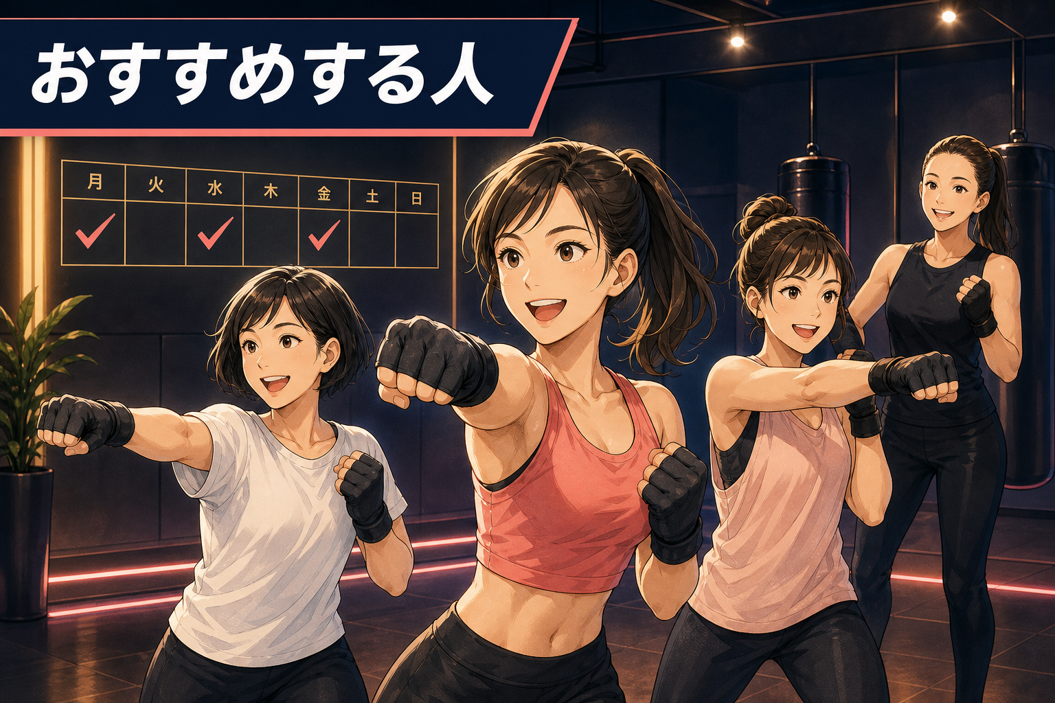 ミットネスをおすすめする人のイメージ