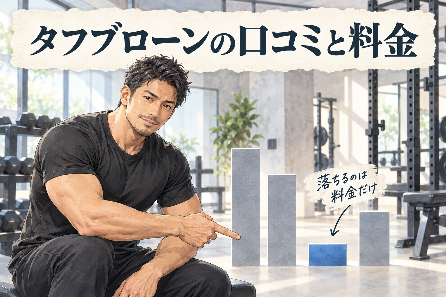 タフブローンの口コミと料金