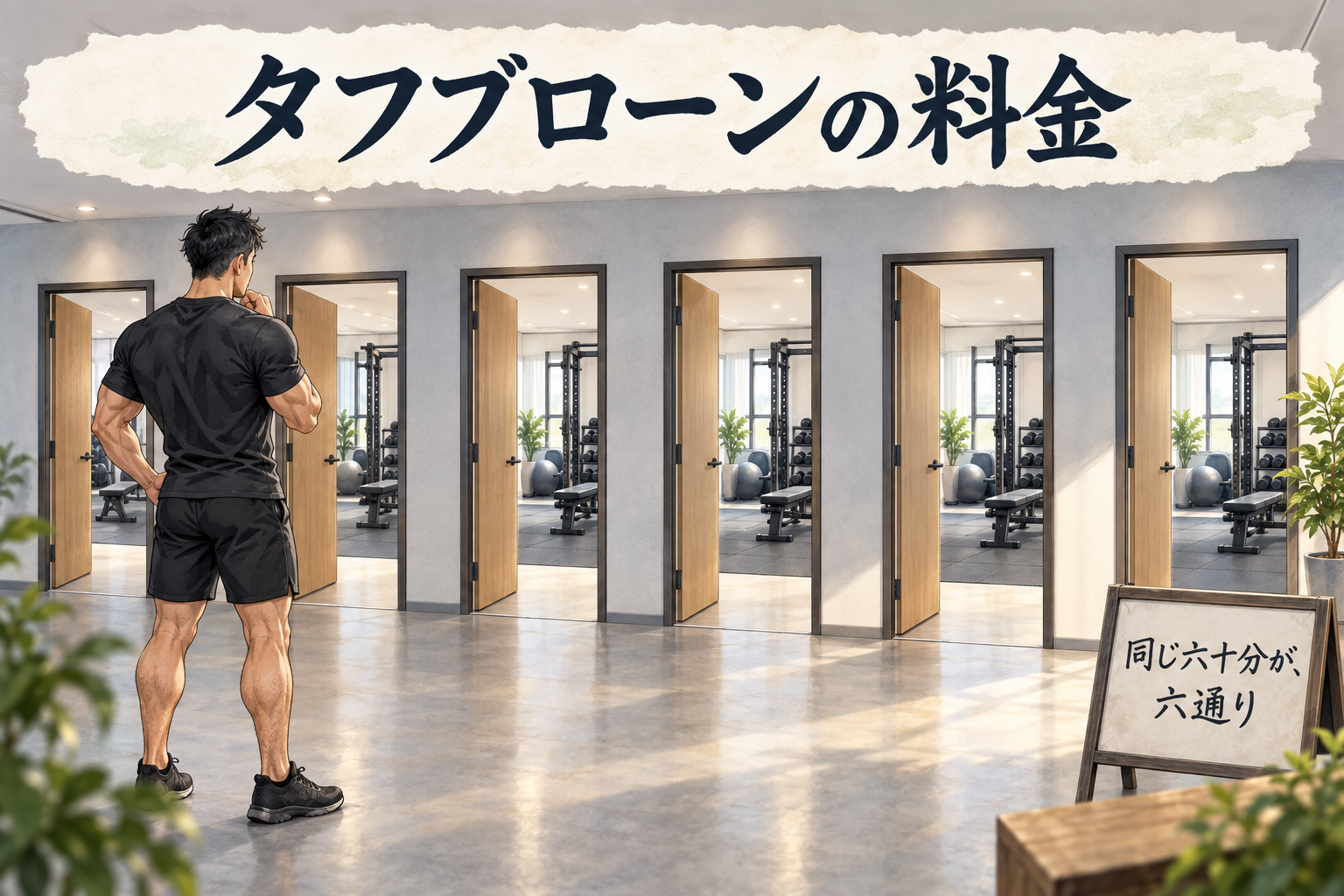 タフブローンの料金