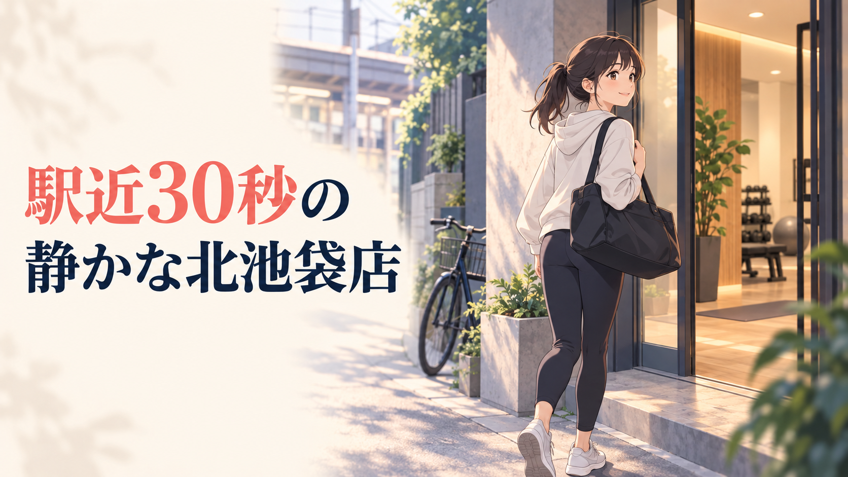 駅近30秒の静かな北池袋店