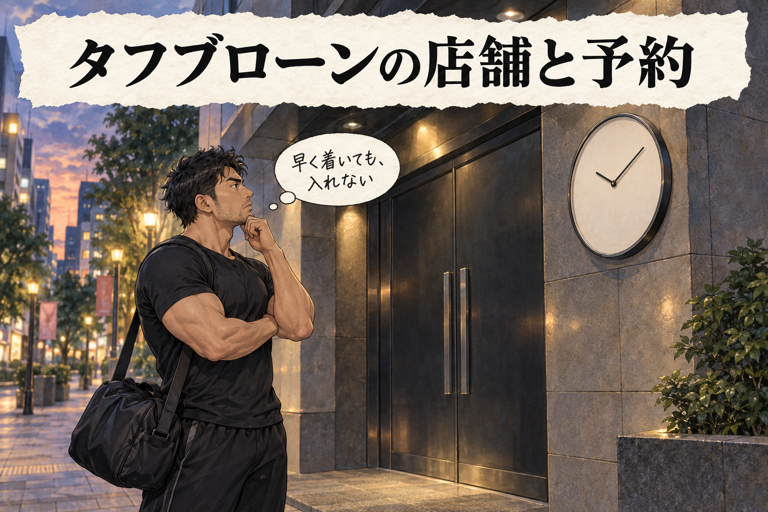 タフブローンの店舗と予約