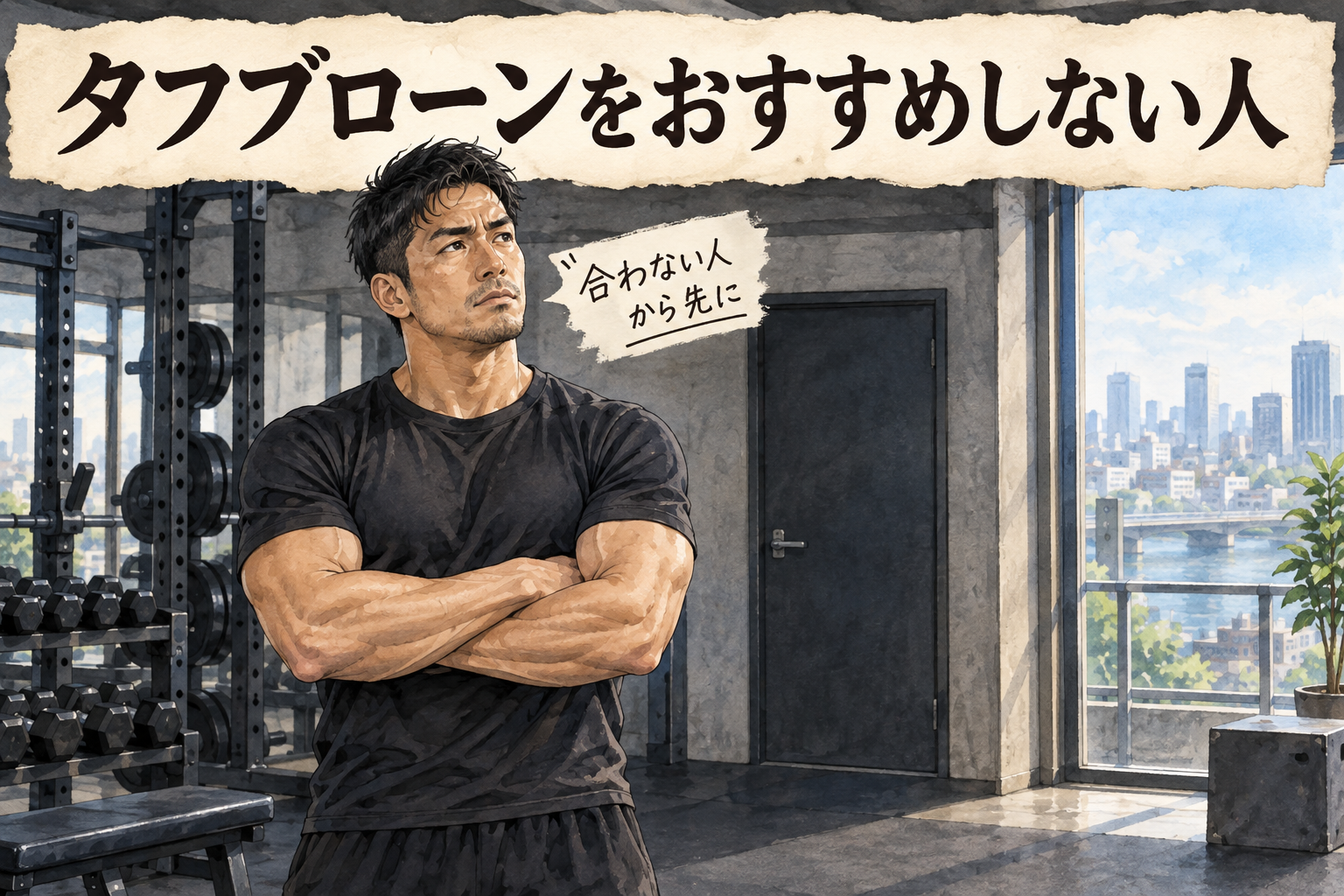 タフブローンをおすすめしない人