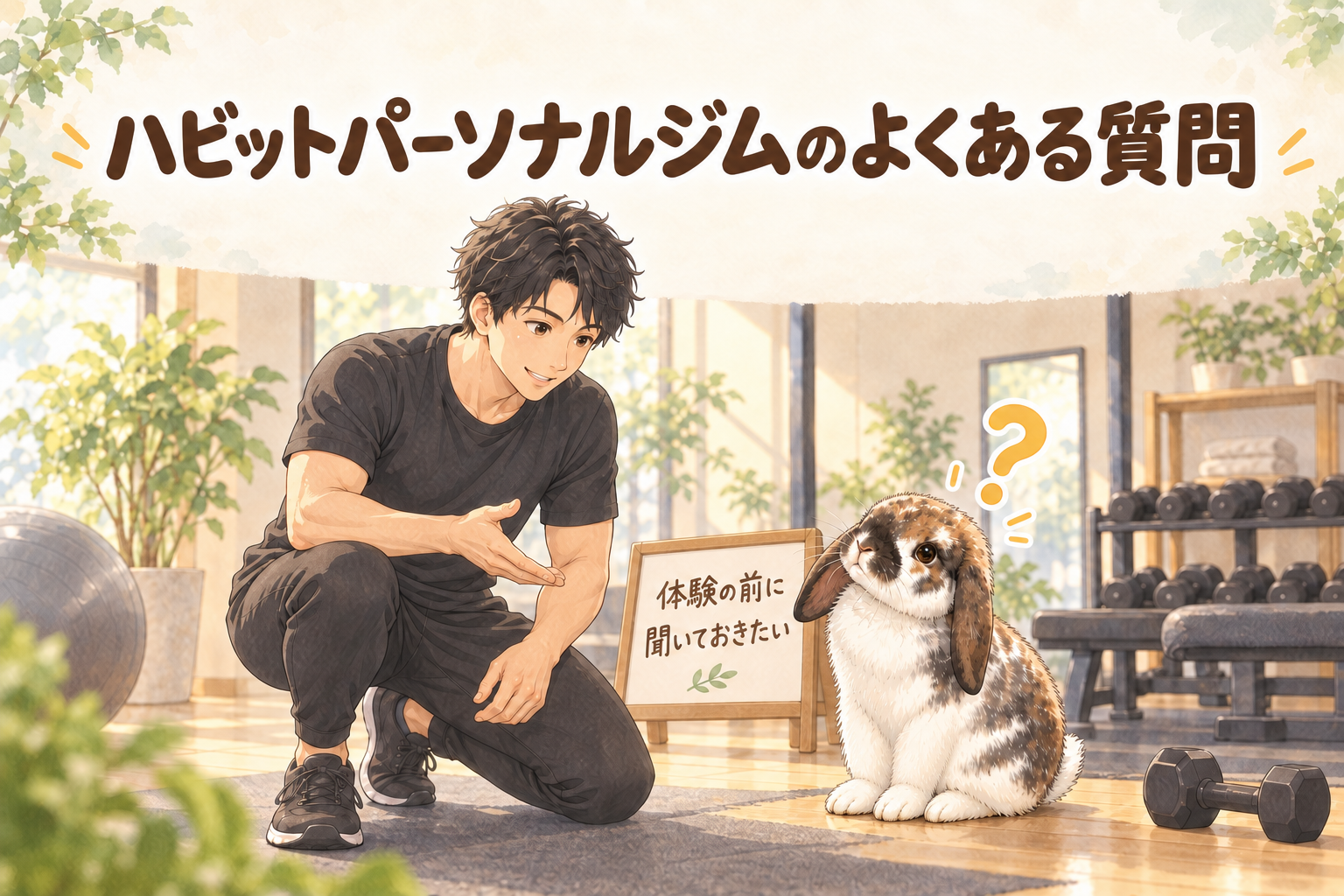 ハビットパーソナルジムのよくある質問