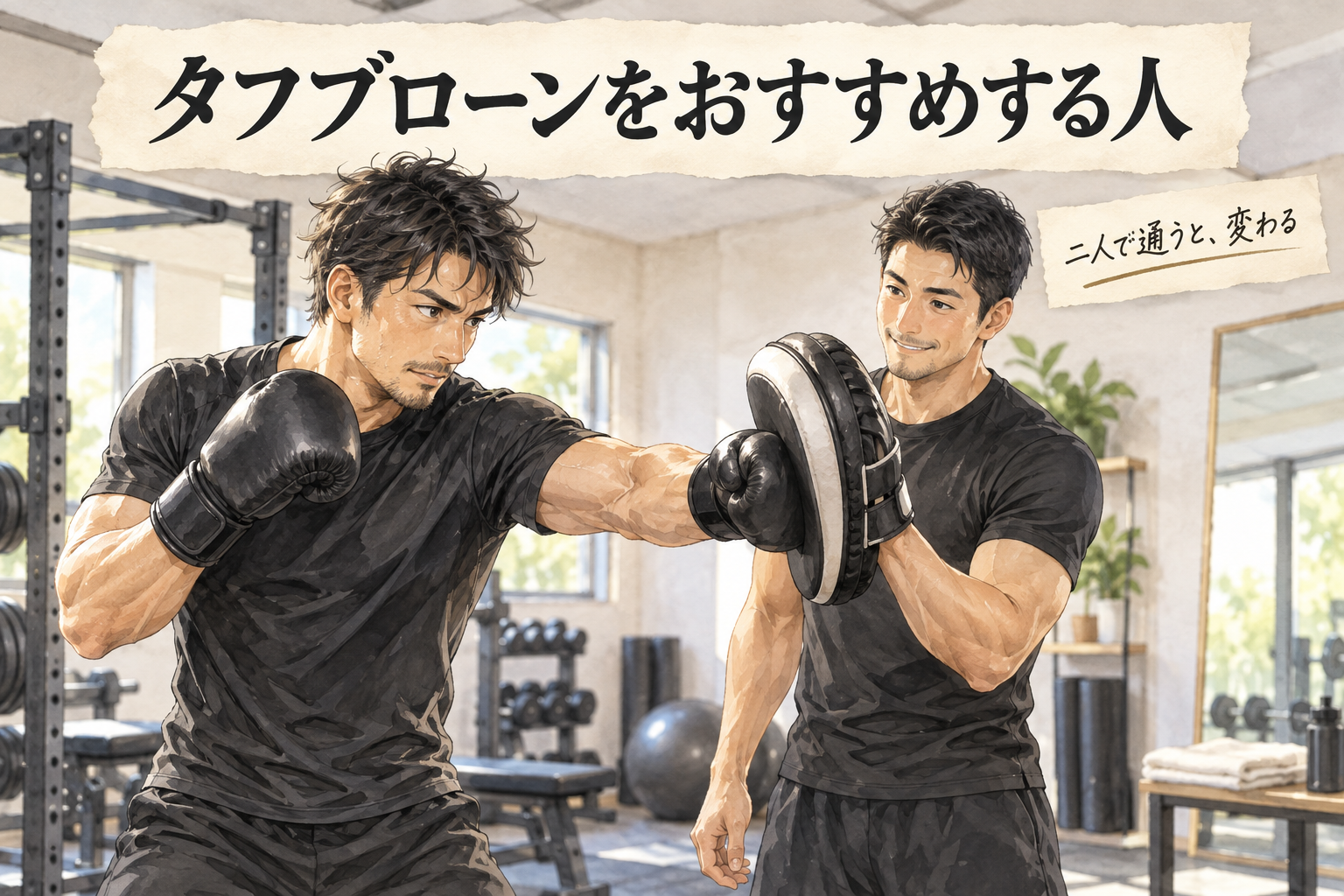 タフブローンをおすすめする人