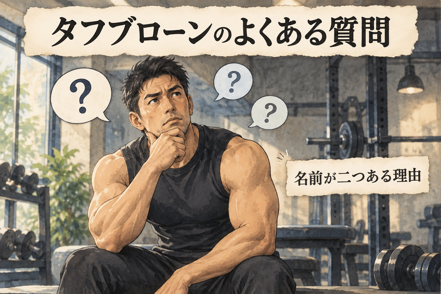 タフブローンのよくある質問