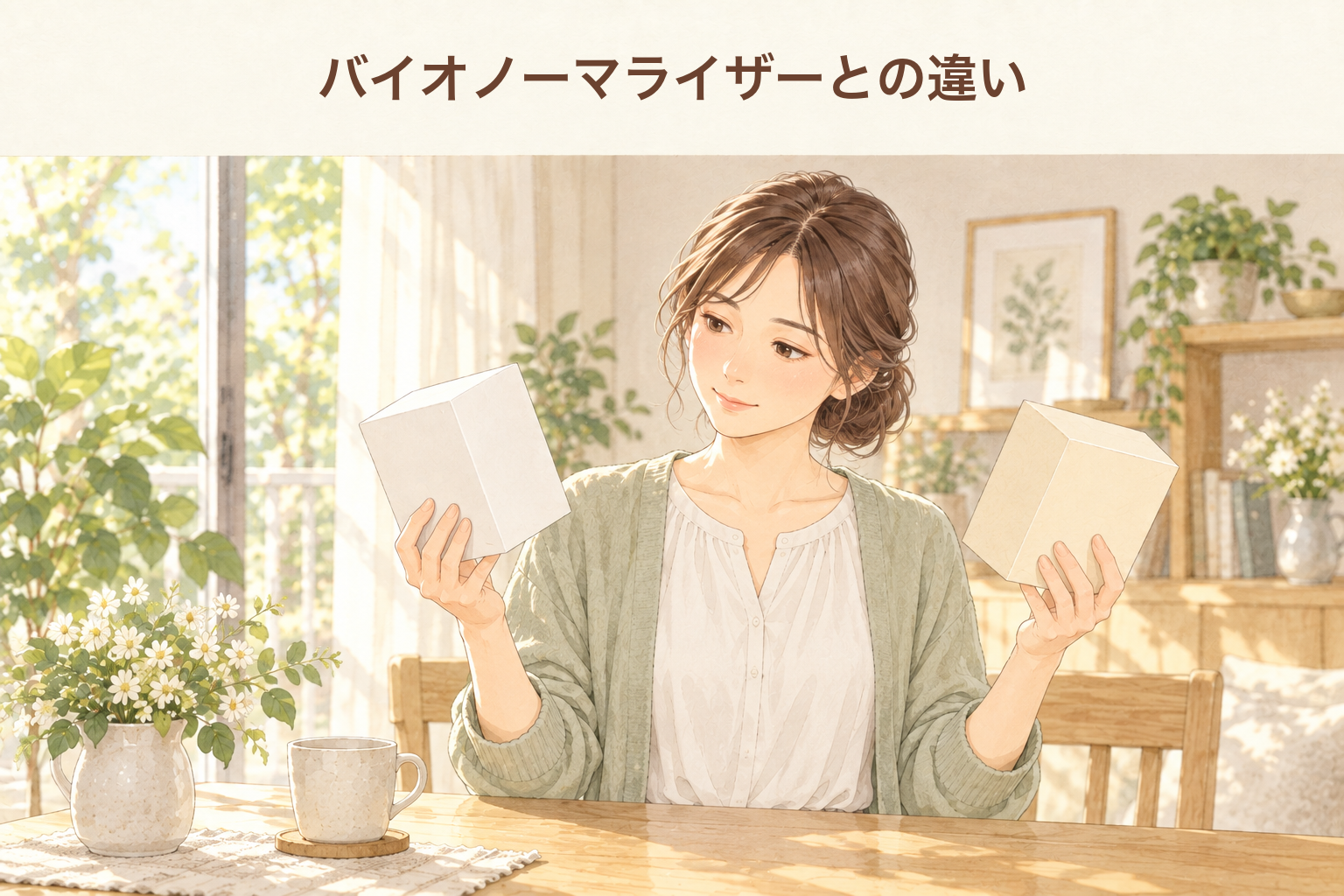 青パパイヤ酵素とバイオノーマライザーの違い
