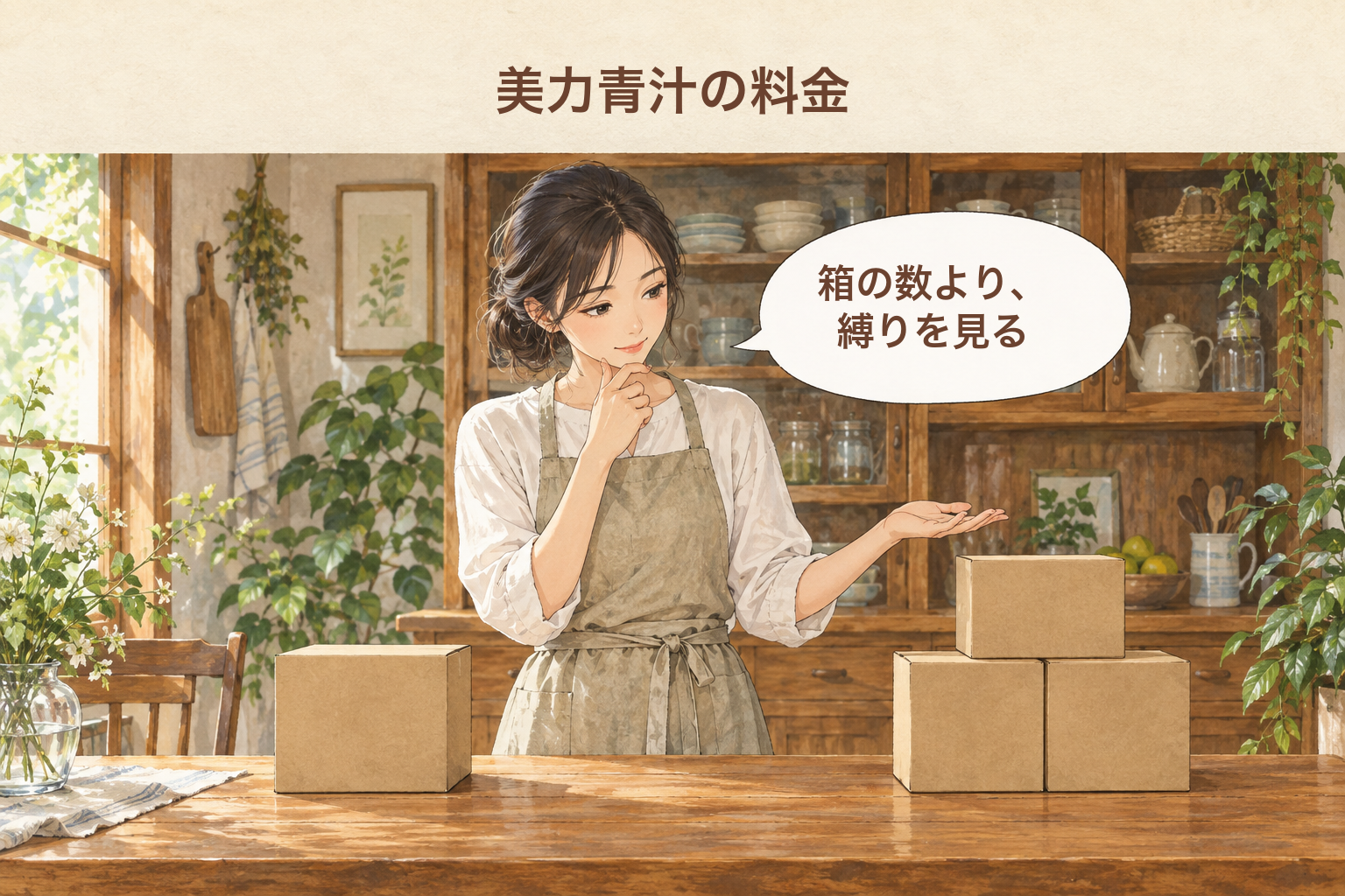美力青汁の料金
