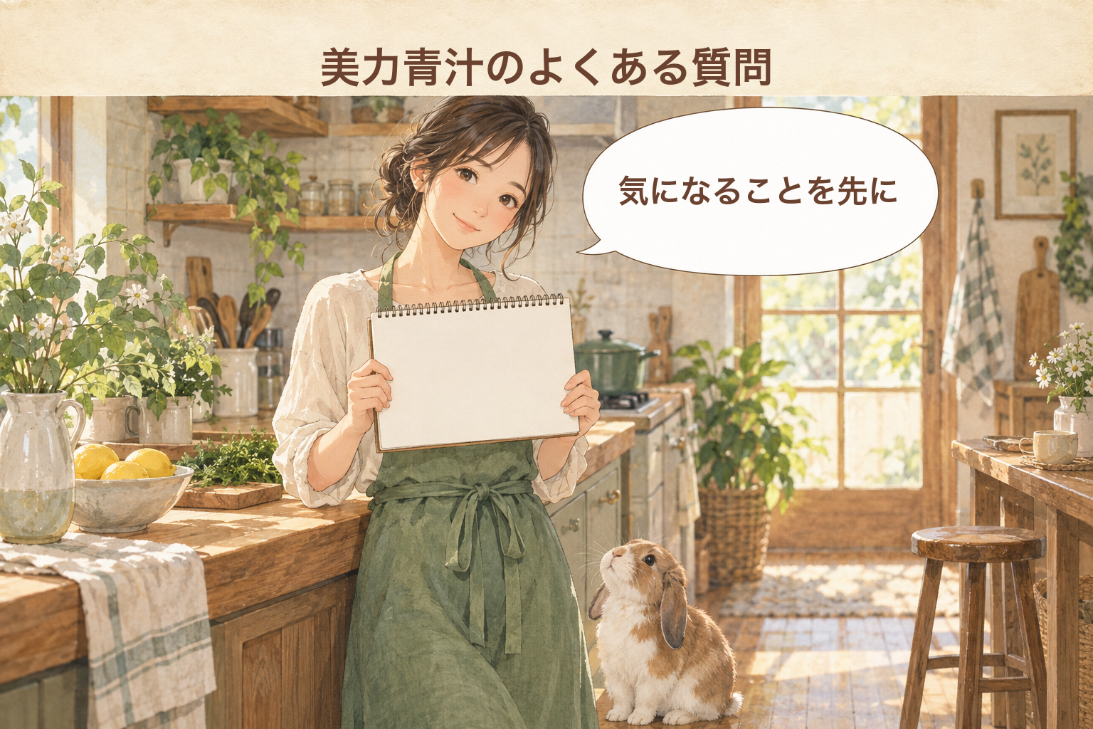 美力青汁のよくある質問