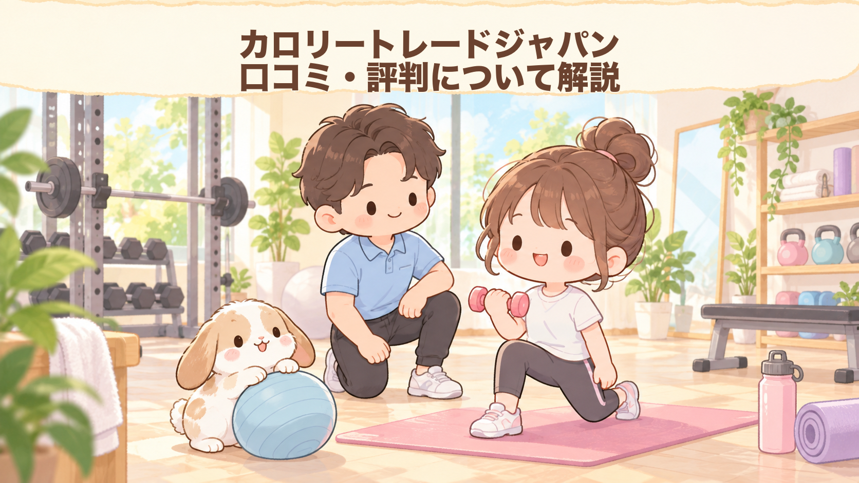 カロリートレードアイキャッチイラスト