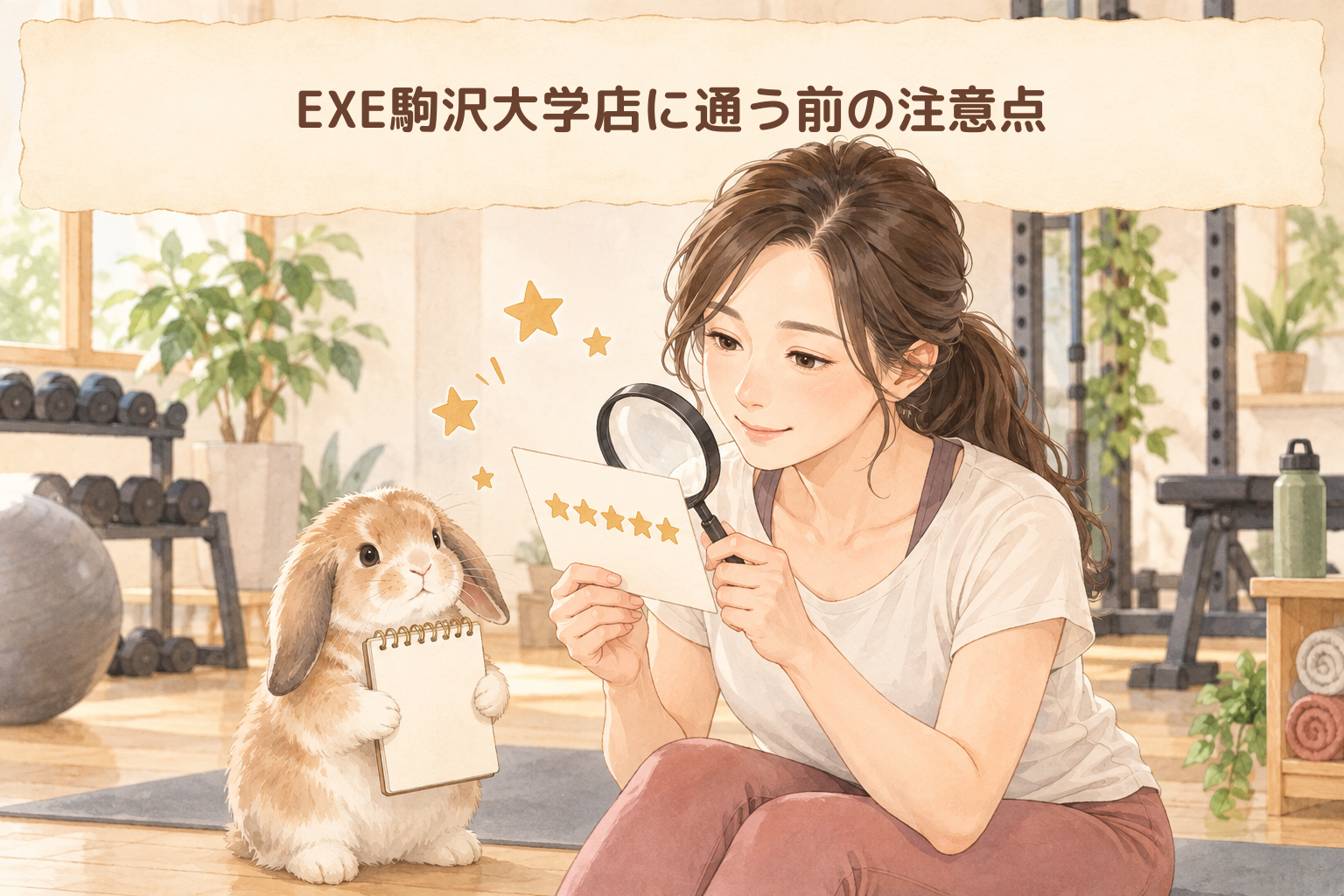 EXE駒沢大学店に通う前の注意点