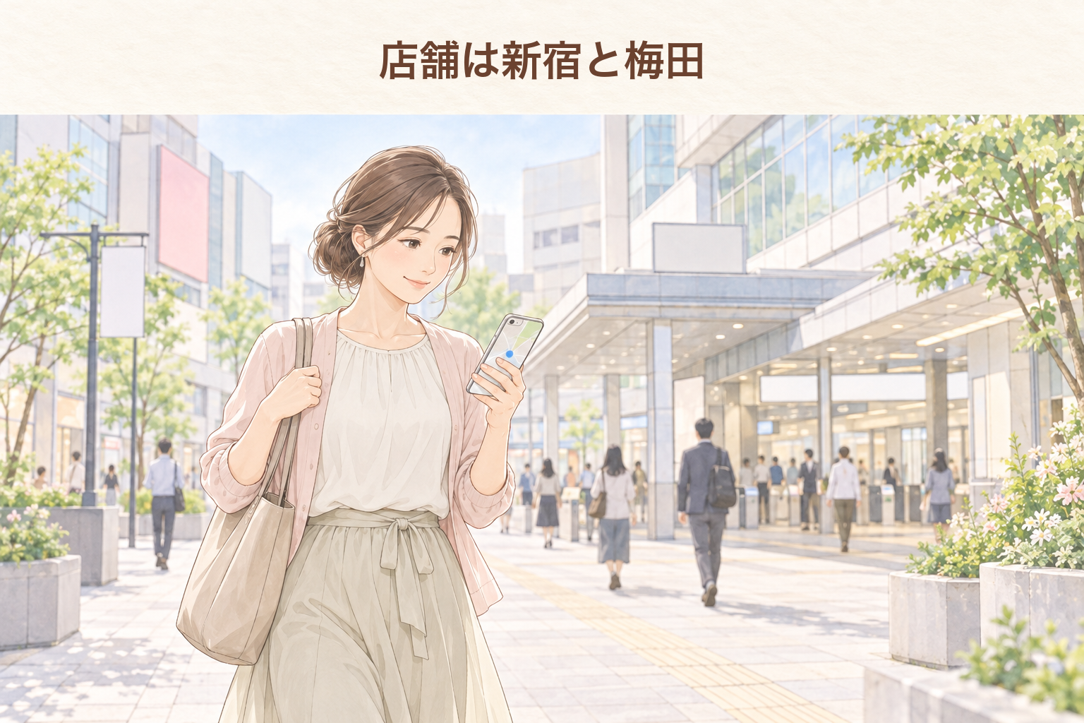 効くラボの店舗は新宿と梅田の2店舗