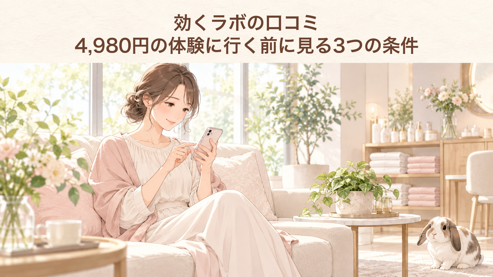 効くラボの口コミ|4,980円の体験に行く前に見る3つの条件