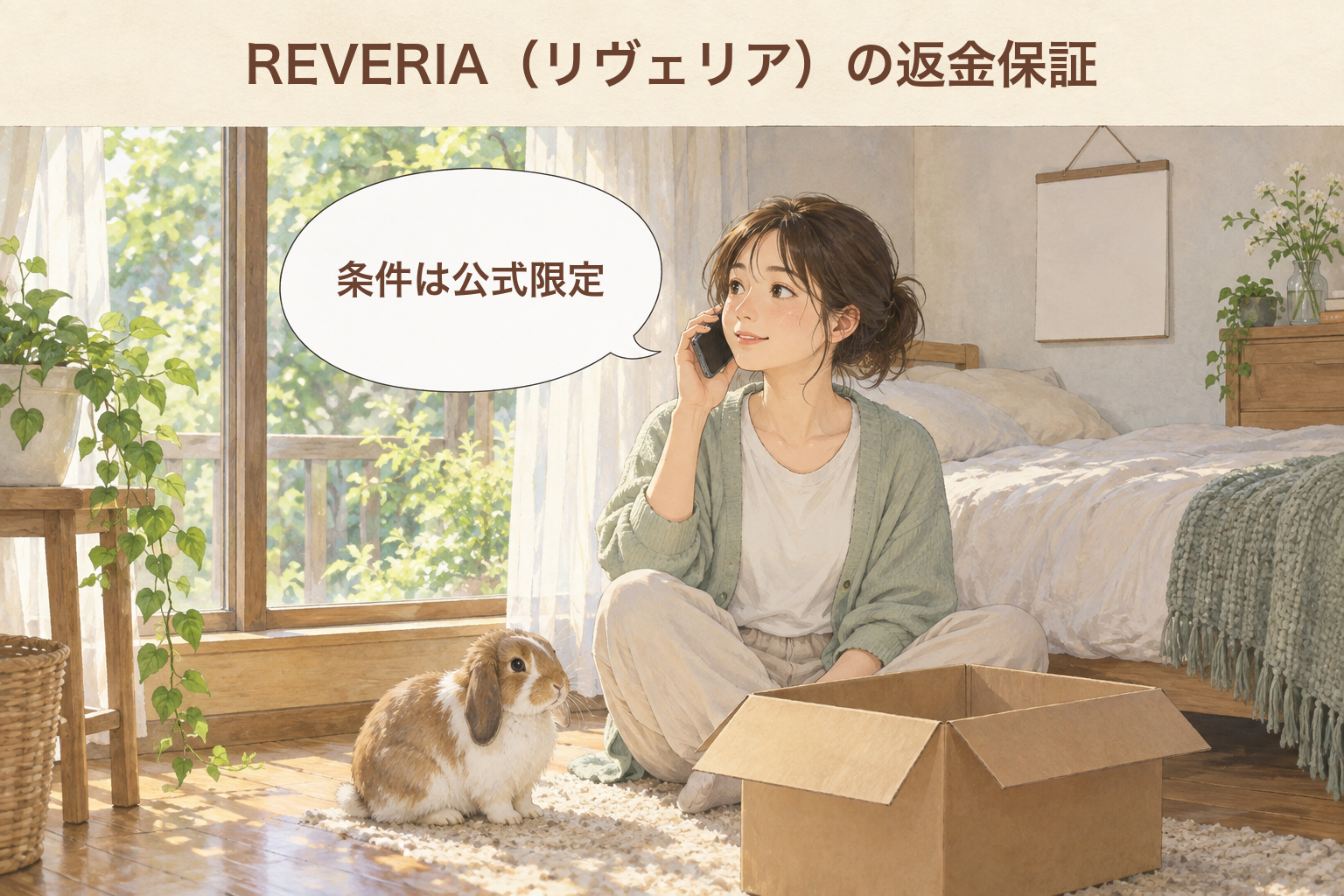 REVERIA（リヴェリア）の返金保証