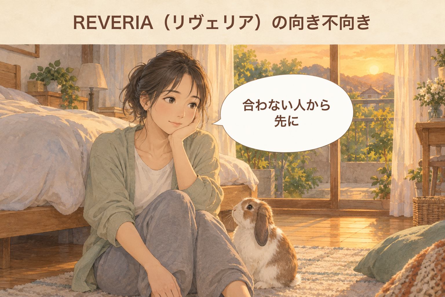 REVERIA（リヴェリア）の向き不向き