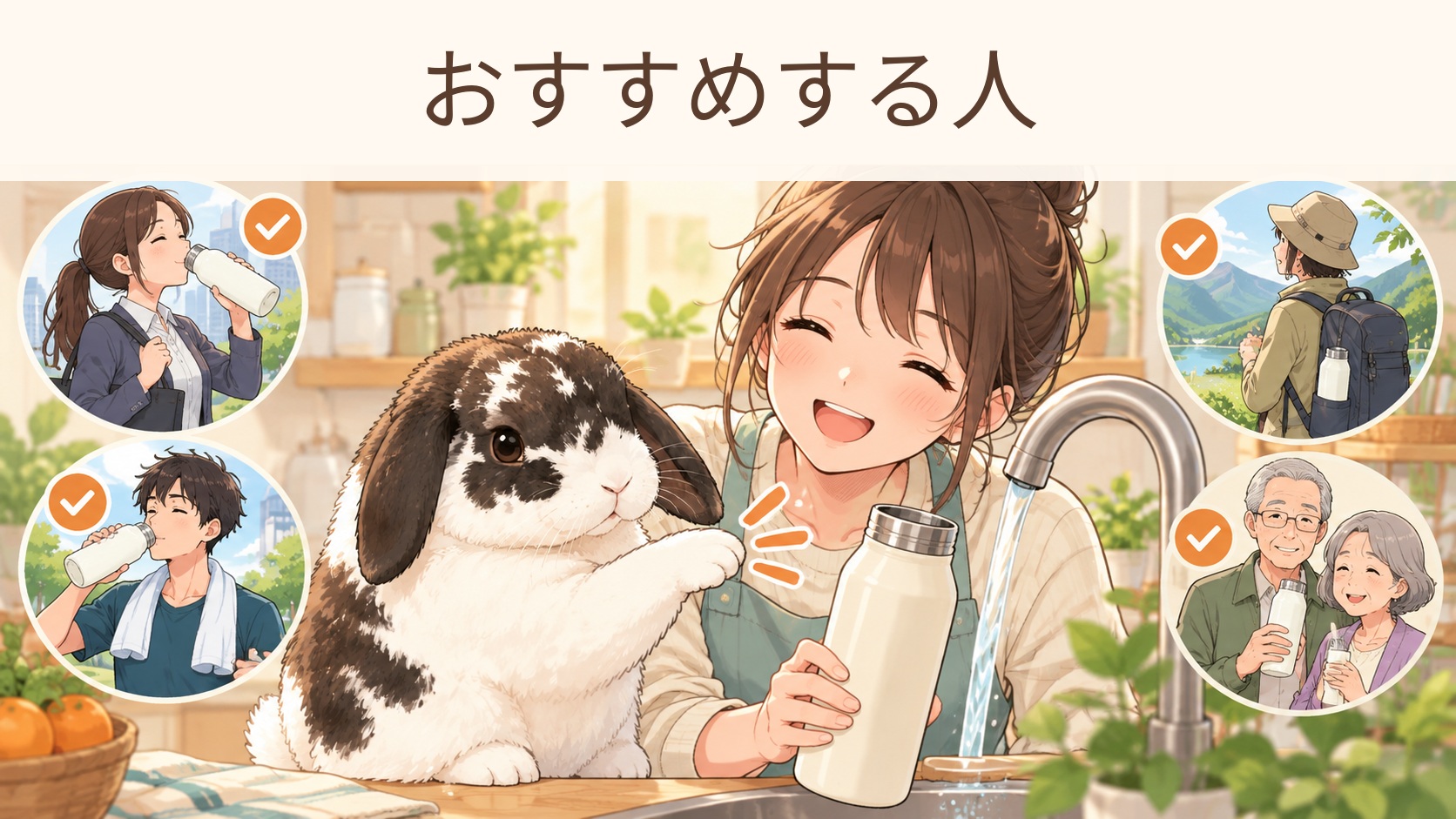 シリカピュア|おすすめする人のポテちゃん図解