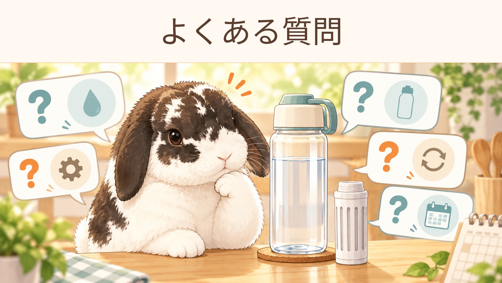 シリカピュア|よくある質問のポテちゃん図解