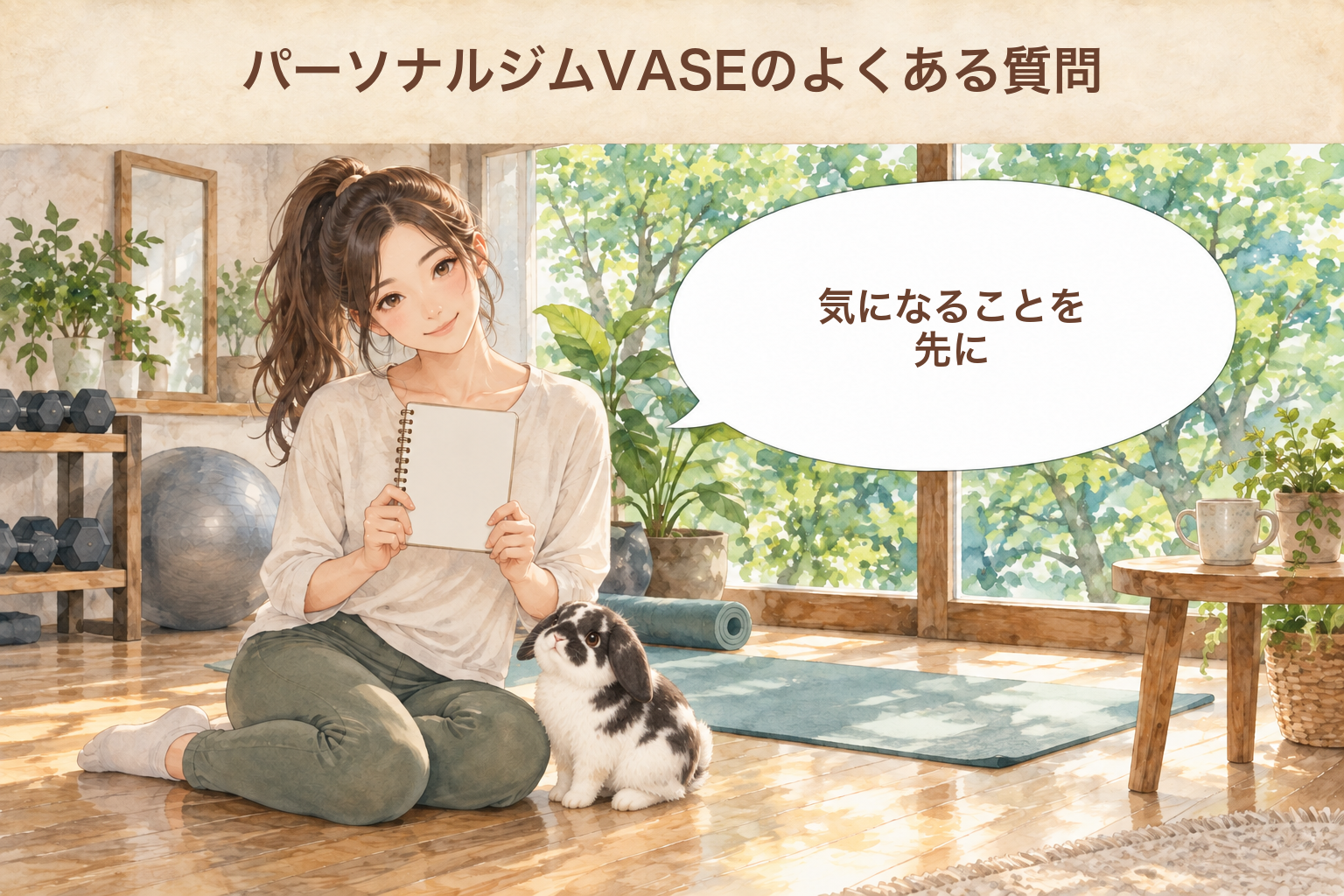 パーソナルジムVASEのよくある質問