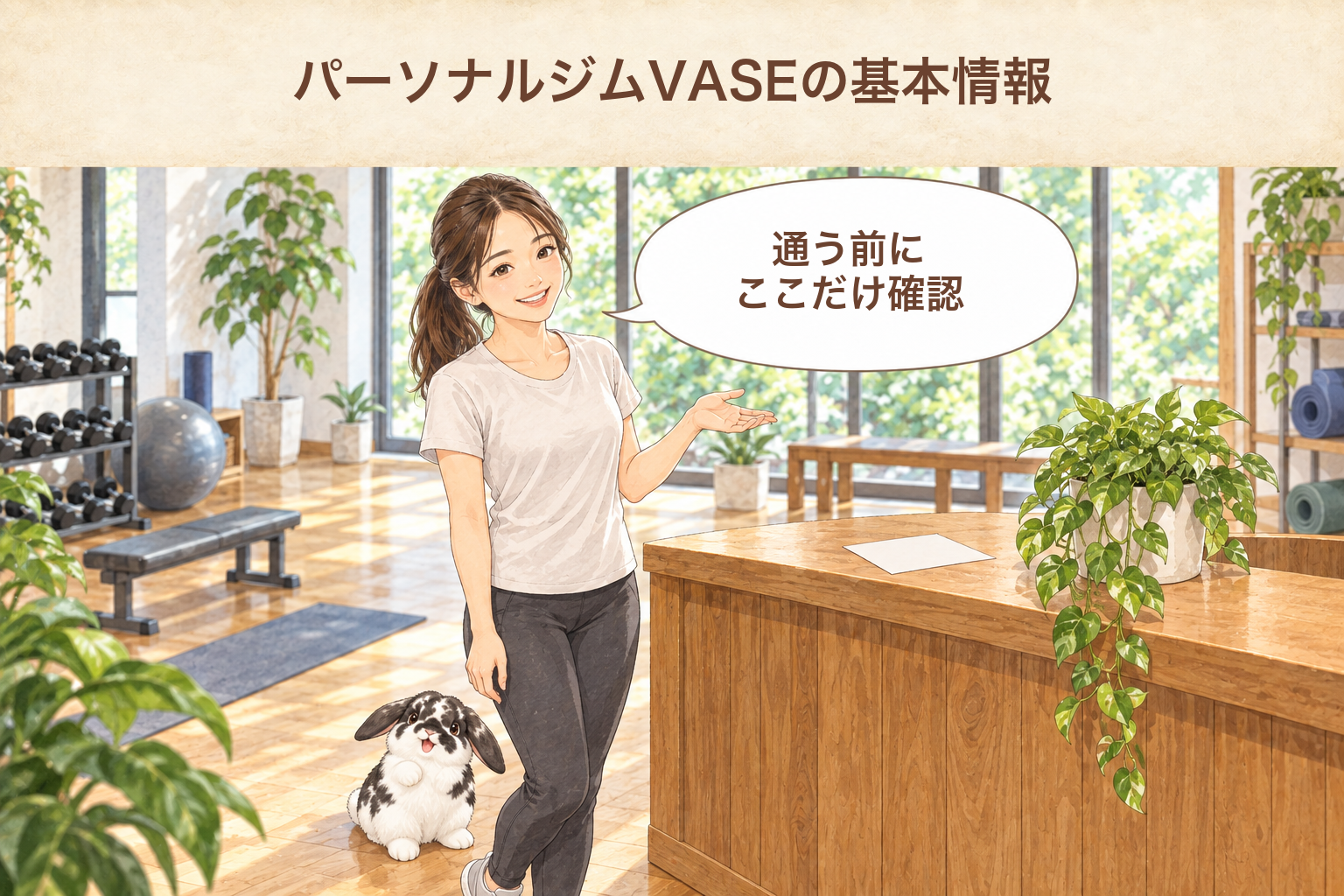パーソナルジムVASEの基本情報