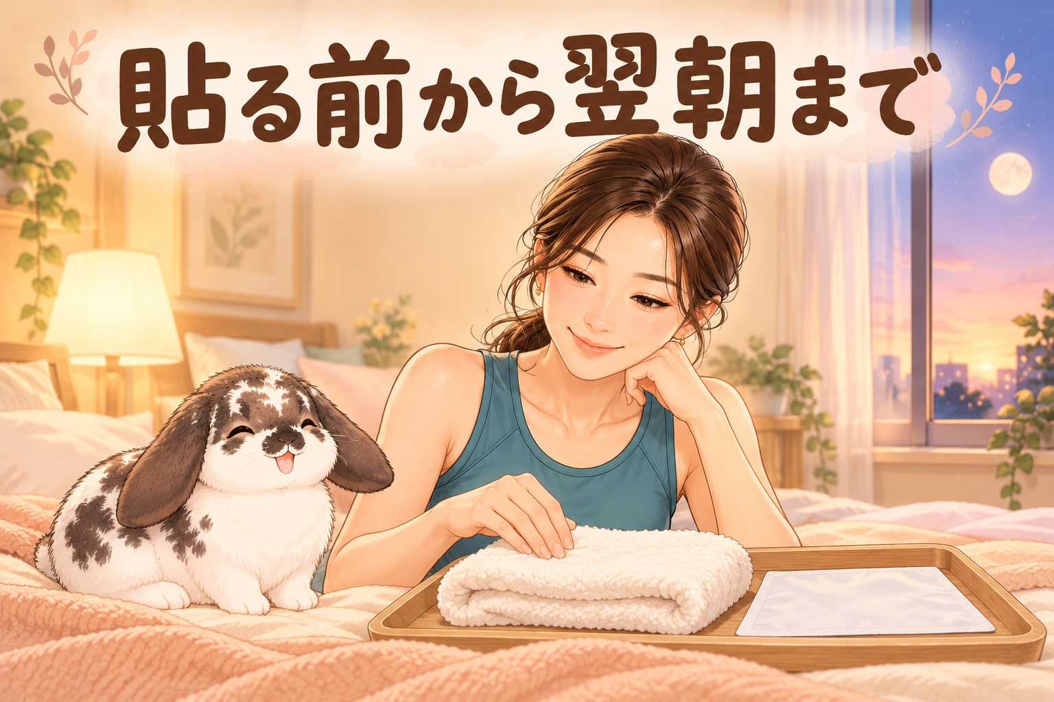 アシメグの使い方を示すイラスト