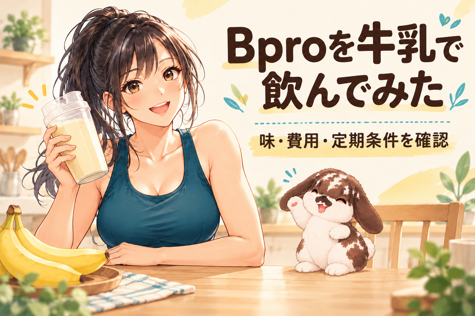 ビープロの牛乳実飲レビューと購入条件