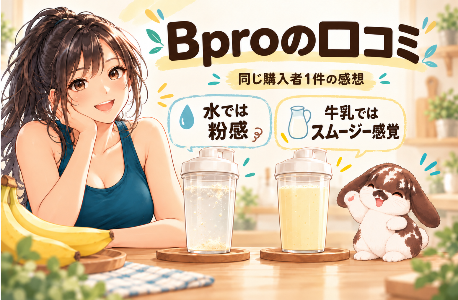 ビープロ プロテインの口コミ・評判
